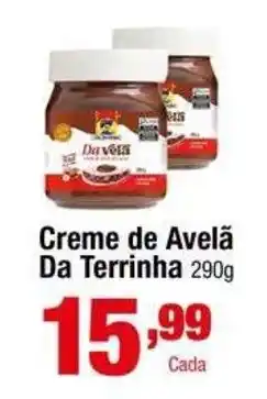 Santo Supermercados Creme de Avelã Da Terrinha oferta