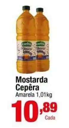 Santo Supermercados Mostarda Cepêra Amarela oferta