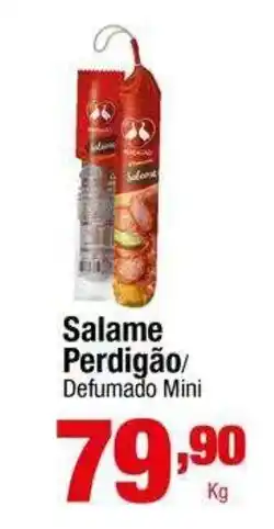 Santo Supermercados Salame Perdigão/ Defumado Mini oferta