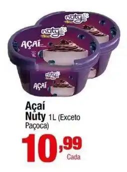 Santo Supermercados Açaí Nuty oferta