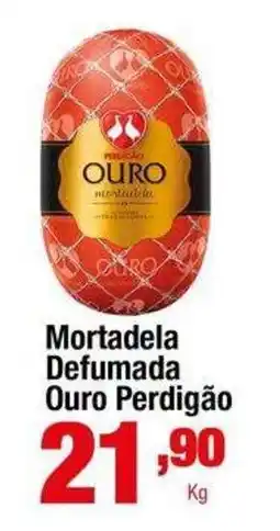 Santo Supermercados Mortadela Defumada Ouro Perdigão oferta