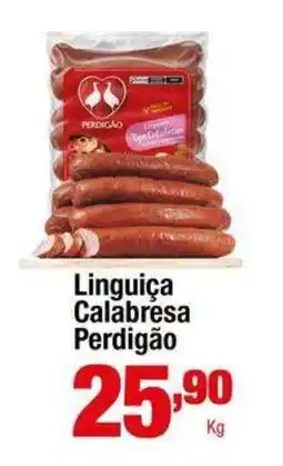 Santo Supermercados Linguiça Calabresa Perdigão oferta