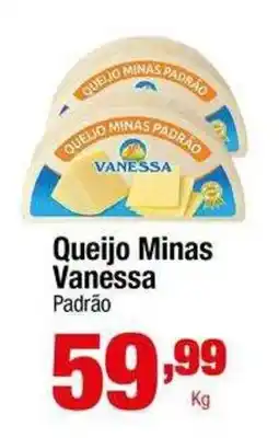Santo Supermercados Queijo Minas Vanessa Padrão oferta