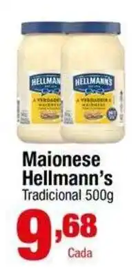 Santo Supermercados Maionese hellmann's tradicional oferta
