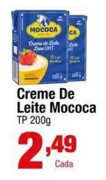Santo Supermercados Creme De Leite Mococa oferta