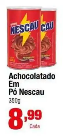Santo Supermercados Achocolatado Em Pó Nescau oferta