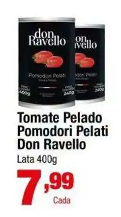 Santo Supermercados Tomate Pelado Pomodori Pelati Don Ravello oferta