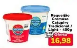 Nagumo Requeijão Cremoso Catupiry Tradicional / Light oferta