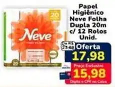Nagumo Papel Higiênico Neve Folha Dupla oferta