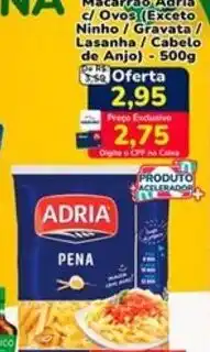 Nagumo Macarrão penne oferta