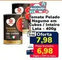 Nagumo Tomate pelado nagumo em cubos / inteiro oferta