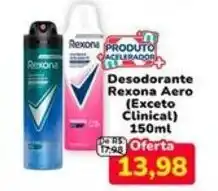 Nagumo Desodorante Rexona Aero oferta