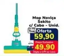 Nagumo Mop Noviça Sekito c/ Cabo - Unid. oferta