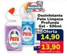 Nagumo Desinfetante Pato Limpeza Profunda Gel oferta