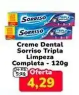 Nagumo Creme Dental Sorriso Tripla Limpeza Completa oferta