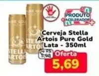 Nagumo Cerveja Stella Artois Pure Gold oferta
