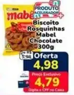 Nagumo Biscoito Rosquinhas Mabel Chocolate oferta