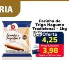 Nagumo Farinha de Trigo Nagumo Tradicional oferta