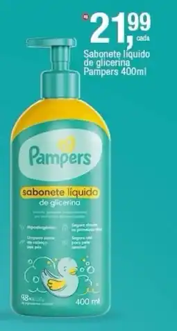 Frangolândia Sabonete líquido de glicerina Pampers oferta