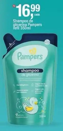 Frangolândia Shampoo de glicerina Pampers oferta