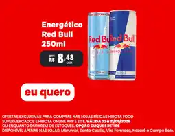 Hirota Food Supermercado Energético Red Bull oferta