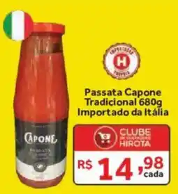 Hirota Food Supermercado Passata capone tradicional oferta