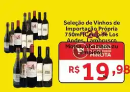 Hirota Food Supermercado seleção de vinhos de importação própria oferta