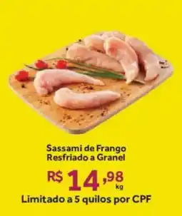 Hirota Food Supermercado Sassami de Frango Resfriado a Granel oferta