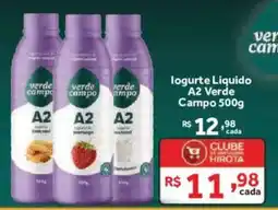 Hirota Food Supermercado Iogurte Líquido A2 Verde Campo oferta