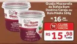 Hirota Food Supermercado Queijo Mozzarella de Búfala oferta