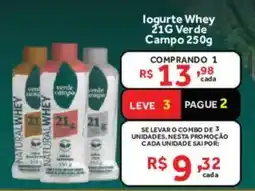 Hirota Food Supermercado Iogurte Whey 21G Verde Campo oferta