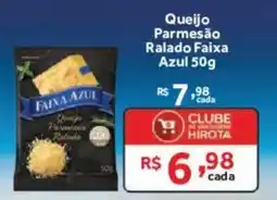 Hirota Food Supermercado Queijo Parmesão Ralado Faixa Azul oferta