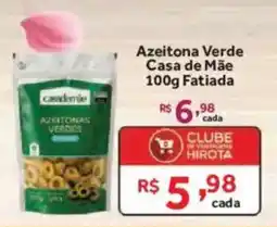 Hirota Food Supermercado Azeitona verde casa de mãe oferta