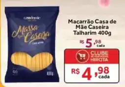 Hirota Food Supermercado Macarrão Casa de Mãe Caseira Talharim oferta