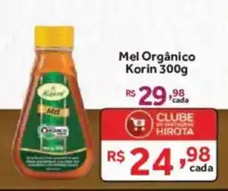 Hirota Food Supermercado Mel orgânico korin oferta