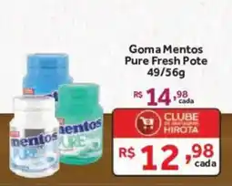Hirota Food Supermercado Goma Mentos Pure Fresh Pote oferta