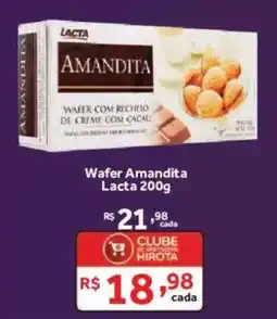 Hirota Food Supermercado Wafer amandita lacta oferta