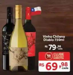 Hirota Food Supermercado Vinho Chileno Diablo oferta
