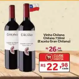 Hirota Food Supermercado Vinho chileno chilano oferta