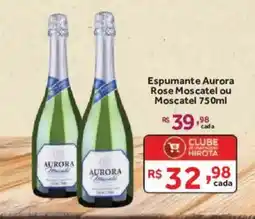 Hirota Food Supermercado Espumante aurora rose moscatel ou moscatel oferta