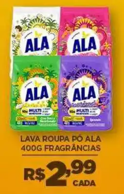 DB Supermercados Lava roupa pó ala fragrâncias oferta