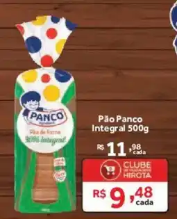 Hirota Food Supermercado Pão Panco Integral oferta