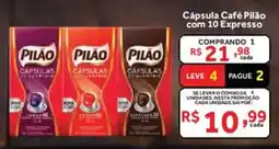 Hirota Food Supermercado Cápsula Café Pilão com 10 Expresso oferta