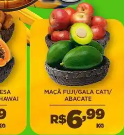 DB Supermercados Maçã fuji/gala cat1/ abacate oferta