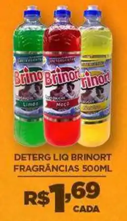 DB Supermercados Deterg liq brinort fragrâncias oferta