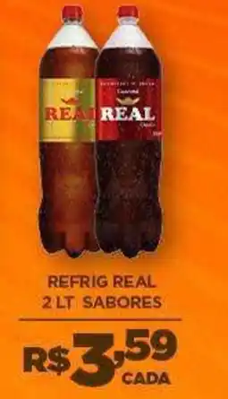 DB Supermercados Refrig real 2 lt sabores oferta