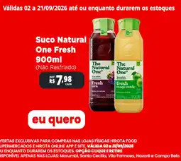 Hirota Food Supermercado Suco Natural One Fresh oferta