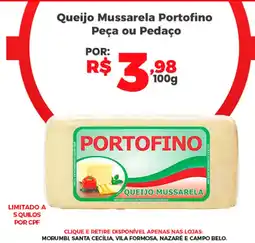 Hirota Food Supermercado Queijo mussarela portofino oferta