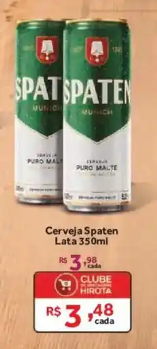 Hirota Food Supermercado Cerveja Spaten oferta