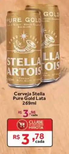 Hirota Food Supermercado Cerveja Stella Pure Gold Lata oferta